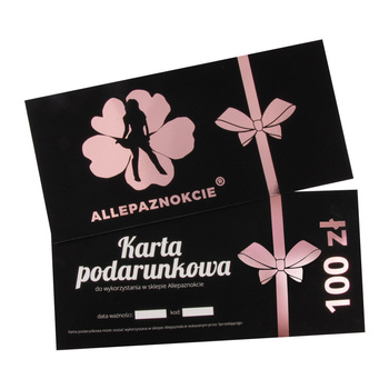 VOUCHER KARTA PODARUNKOWA PINK 100ZŁ