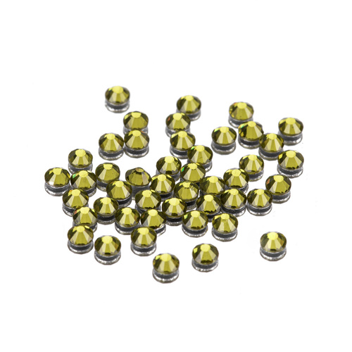 Cyrkonie do paznokci szklane SS5 Olivine ok.50 szt