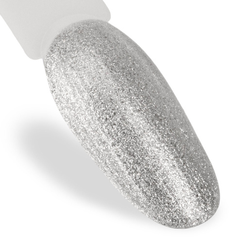 5+1gratis Lakier hybrydowy MollyLac Fantasyland Glitter My Favourite Silver 10g Nr 315