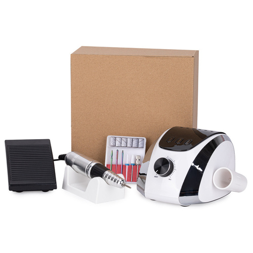 Frezarka do manicure i pedicure 68W No Name srebrna silver M13 35 000 obrotów