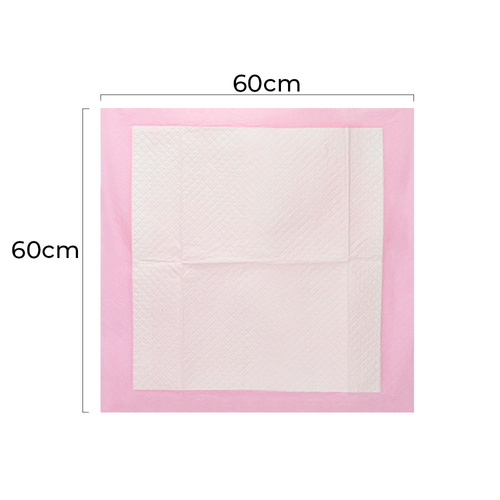 Podkłady mata maty chłonne dla psa nauka sikania higiena czystość AlleMed 50 szt. 60x60 cm różowe