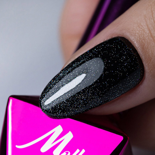 5+1gratis Top LED/UV no wipe brokatowy Molly Nails Sparkle Top Star 10g