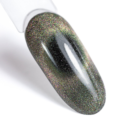 Magnetyczny lakier hybrydowy z efektem kociego oka Cat Eye Flashing Magic MollyLac 10g Nr 156