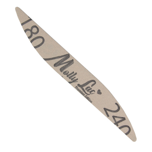 Pilnik do paznokci bezpieczny pakiet łódka fala elipsa MollyLac 180/240 Standard