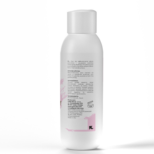 48szt Cleaner AlleLac płyn do odtłuszczania płytki paznokcia 500ml ET