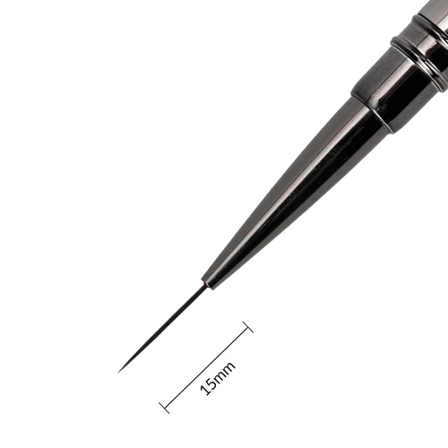 Pędzelek do zdobień 15mm AlleLac metalowy