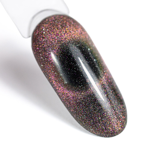 Magnetyczny lakier hybrydowy z efektem kociego oka Cat Eye Flashing Magic MollyLac 10g Nr 150