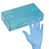 Rękawiczki jednorazowe nitrylowe diagnostyczne i ochronne Mercator rozmiar M niebieskie 100 szt
