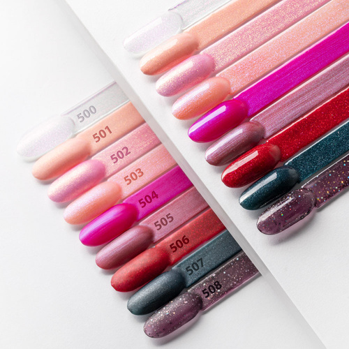 Zestaw 9 kolorów Bling it on! Molly Nails + baza i top GRATIS (X-Bond Base, Doctor Top)