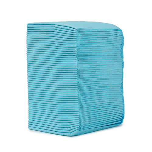 Podkłady mata maty chłonne dla psa nauka sikania higiena czystość AlleMed 100 szt. 60x90 cm niebieskie