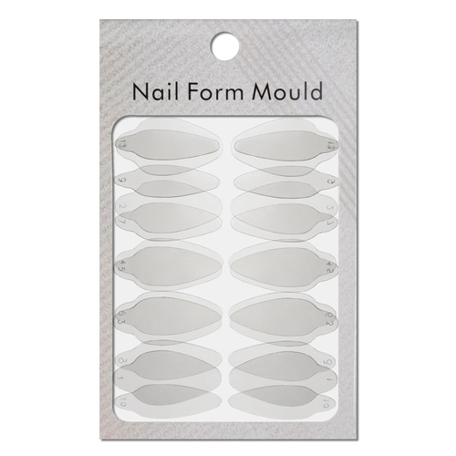 Samoprzylepne silikonowe formy do Dual Form owal ST012-3 MollyLac 24 szt.