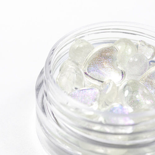 Ozdoba do paznokci serca 3D Molly Nails Nr 1 40szt