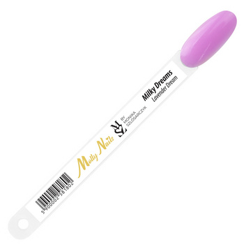 Wzornik patyczek Milky Dreams Gel Lavender Dream by Monika Szlósarczyk Molly Nails