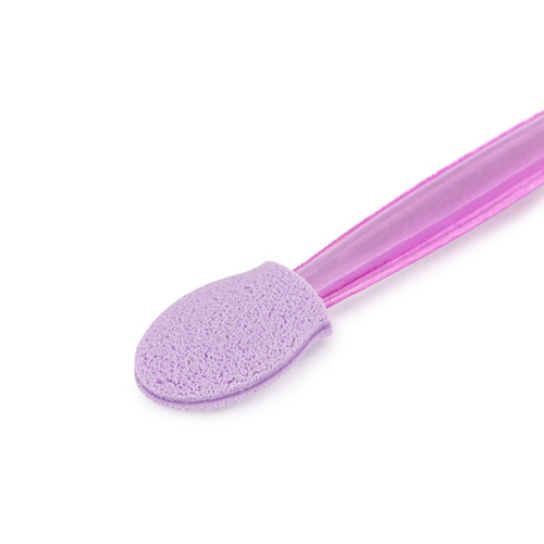 100sztuk Aplikator pacynka do wcierania pyłków Molly Nails fioletowy 10 szt