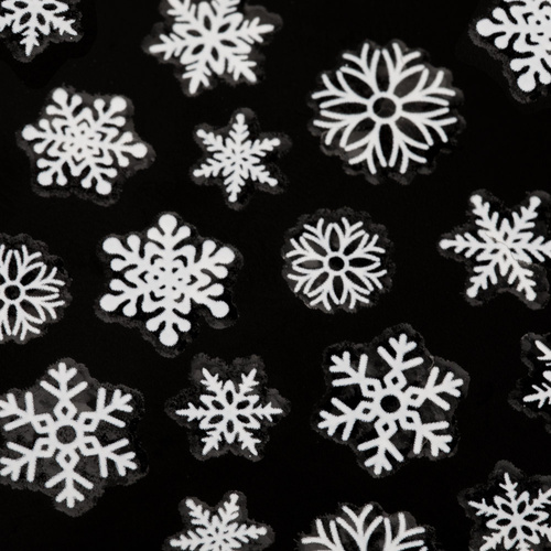 Naklejki do paznokci samoprzylepne świąteczne Molly Nails JO-910