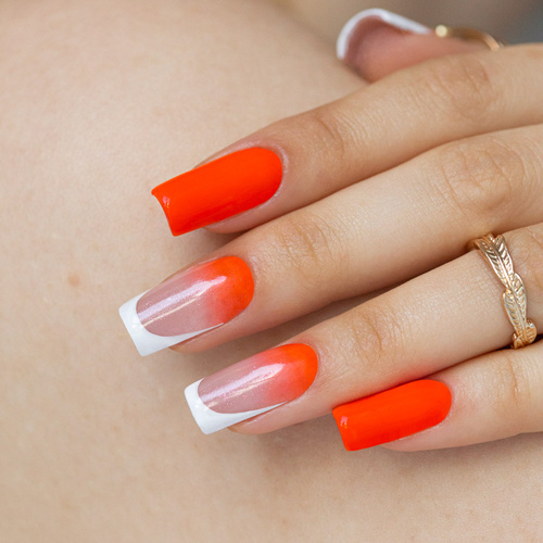 Pasta do zdobień ProArt Paste Molly Nails Orange Neon HEMA/Di-HEMA Free 5g Nr 8
