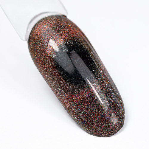 Magnetyczny lakier hybrydowy z efektem kociego oka Cat Eye Flashing Magic MollyLac 10g Nr 155