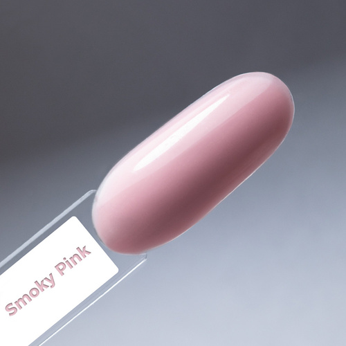 Baza kauczukowa LED/UV z włóknami Molly Nails Rubber Fiber Base Smoky Pink 10g