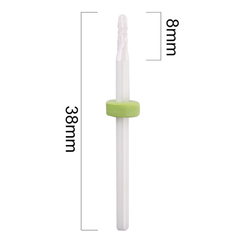 Frez ceramiczny do skórek XS Barrel Ball C 3/32" mocny