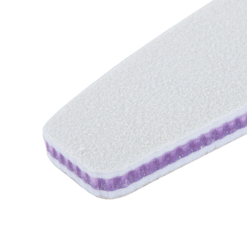 Pilnik do paznokci Bezpieczny Pakiet MollyLac łódka fioletowy środek 180/240 CU-05  Best Quality