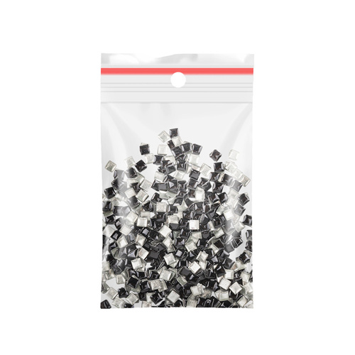 ShinePins gładkie ćwieki błyskotki ozdoby do paznokci kwadratowe large NTN Premium Nr 15 5g