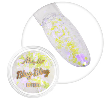 Pyłek do paznokci MollyLac Bling Bling Effect 1 g Nr 06