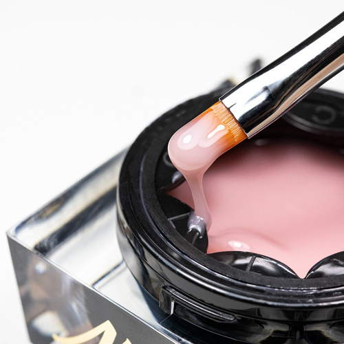 Obręcz na słoik do wycierania pędzla i przeciw wylewaniu się żelu Safety Ring 2 in 1 MollyLac 15 ml