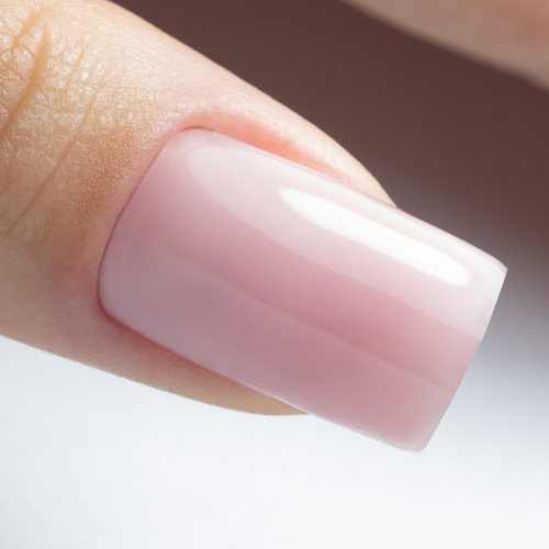 Baza kauczukowa LED/UV z włóknami Molly Nails Rubber Fiber Base Smoky Pink 10g