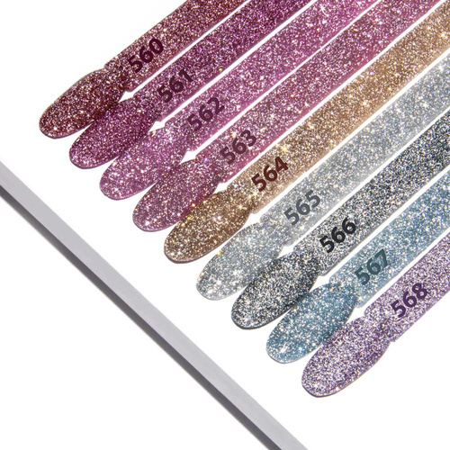 Zestaw 9 kolorów Flashing Lights Molly Nails HEMA/Di-HEMA Free + baza i top GRATIS (X-Bond Base, Doctor Top)