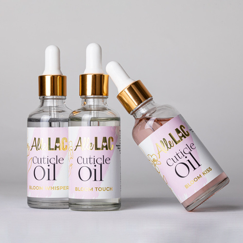 Oliwka do skórek z zakraplaczem AlleLac o zapachu Bloom Whisper 50 ml