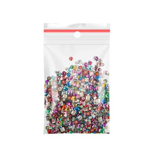 ShinePins gładkie ćwieki błyskotki ozdoby do paznokci mix NTN Premium 5g