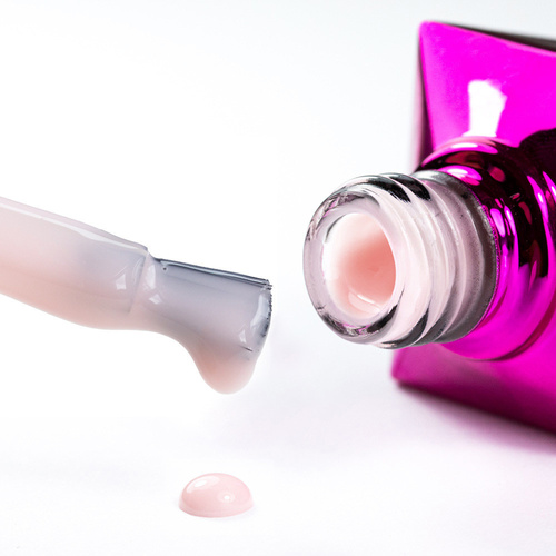 Baza kauczukowa elastyczne paznokcie manicure pedicure S.O.S. Antidotum Molly Nails Powder Pink 10g