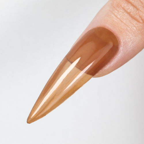 5+1gratis Kolorowy top bez przemywania top no wipe Crystal Glass Molly Nails Golden Brown HEMA/Di-HEMA Free 10g