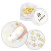 Ozdoby do paznokci Snowflakes świąteczne śnieżynki słoiczek