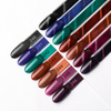 5+1gratis Lakier hybrydowy LED/UV Gel Polish Cat Eye Seduction Nr 243 Burnt Ruby Molly Nails HEMA/Di-HEMA Free 8g