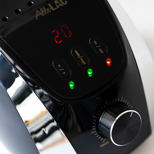 Frezarka do manicure i pedicure 68W AlleLac czarna black M13 35 000 obrotów