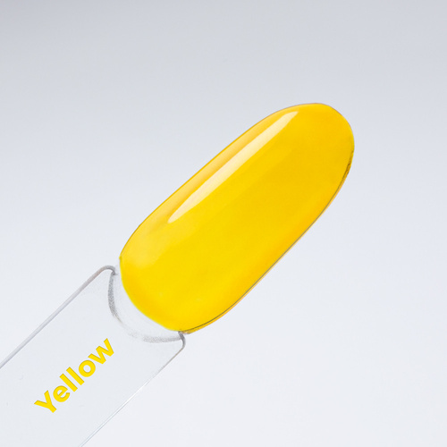 Kolorowy top bez przemywania top no wipe Crystal Glass Molly Nails Yellow HEMA/Di-HEMA Free 10g