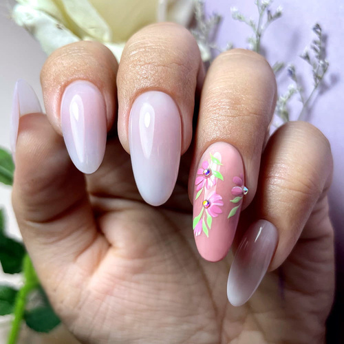 Żel do zdobień Artistic Gel paint gel ombre ornamenty Allepaznokcie Art Green Peas HEMA /Di-HEMA free 5g Nr 24