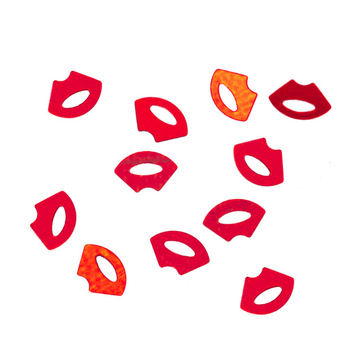 Ozdoba do paznokci czerwone usta Molly Nails 2g