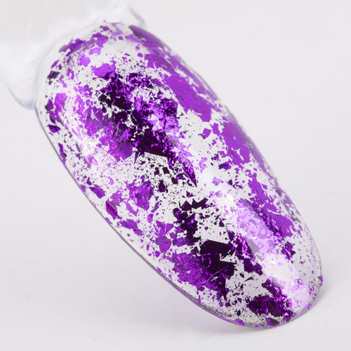 Pyłek do paznokci metaliczne Płatki Alu Allepaznokcie 0,2 g Nr 8