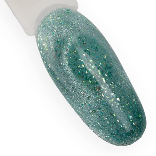 Magnetyczny lakier hybrydowy z efektem kociego oka Cat Eye Foxy Eyes Eye Of The Ocean MollyLac 10g Nr 556