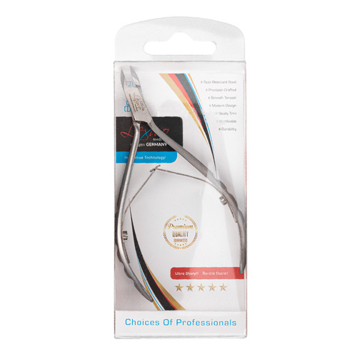 Cążki do skórek profesjonalne Lexwo srebrne 138-5 mm