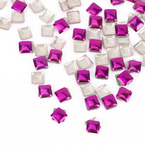 ShinePins gładkie ćwieki błyskotki ozdoby do paznokci kwadratowe large NTN Premium Nr 9 5g