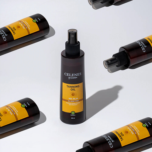 Olejek do opalania do każdego typu skóry Celenes by Sweden 200ml