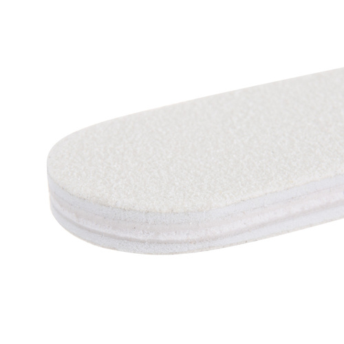 Pilnik do paznokci Bezpieczny Pakiet Allepaznokcie banan biały środek 180/240 CU-10 High Quality