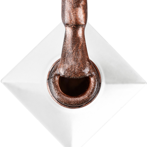 Lakier hybrydowy LED/UV Gel Polish Browns Cat Eye Metallic Nr 216 Molly Nails HEMA/Di-HEMA Free 8g