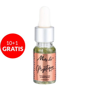 10+1gratis Oliwka perfumowana do paznokci Mystique MollyLac Nail & Cuticle Oil 10 ml