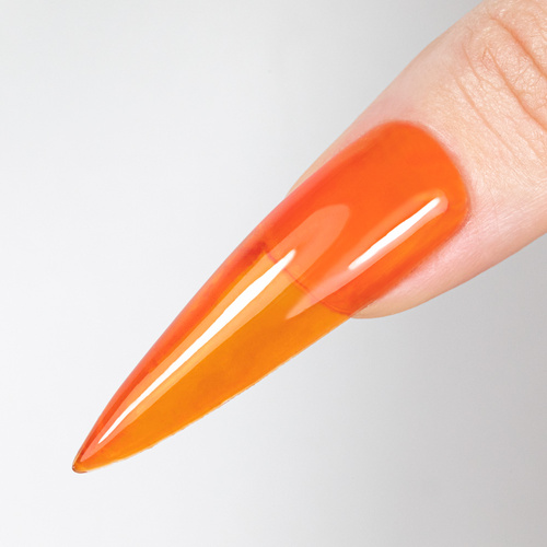 5+1gratis Kolorowy top bez przemywania top no wipe Crystal Glass Molly Nails Orange Pumpkin HEMA/Di-HEMA Free 10g