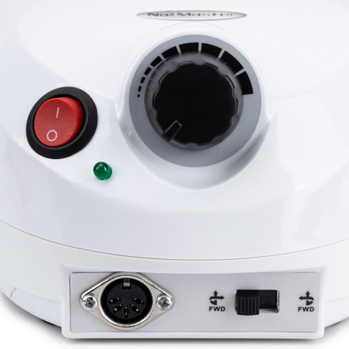 Frezarka do paznokci 65W No Name do manicure pedicure biała DM202 35 000 obrotów