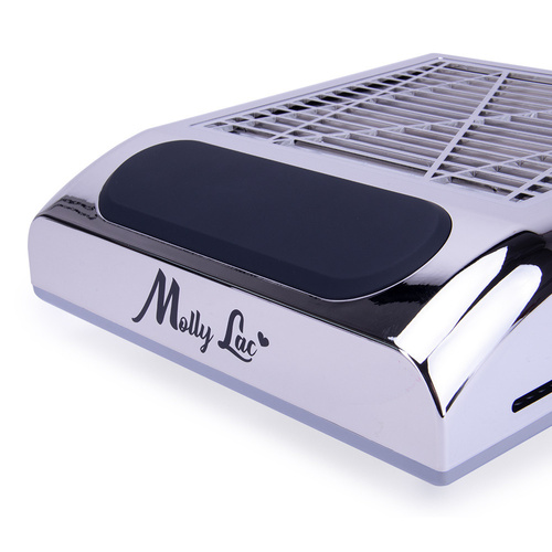 Pochłaniacz pyłu 80W kasetowy MollyLac 1-wiatrakowy Silver srebrny 858-8